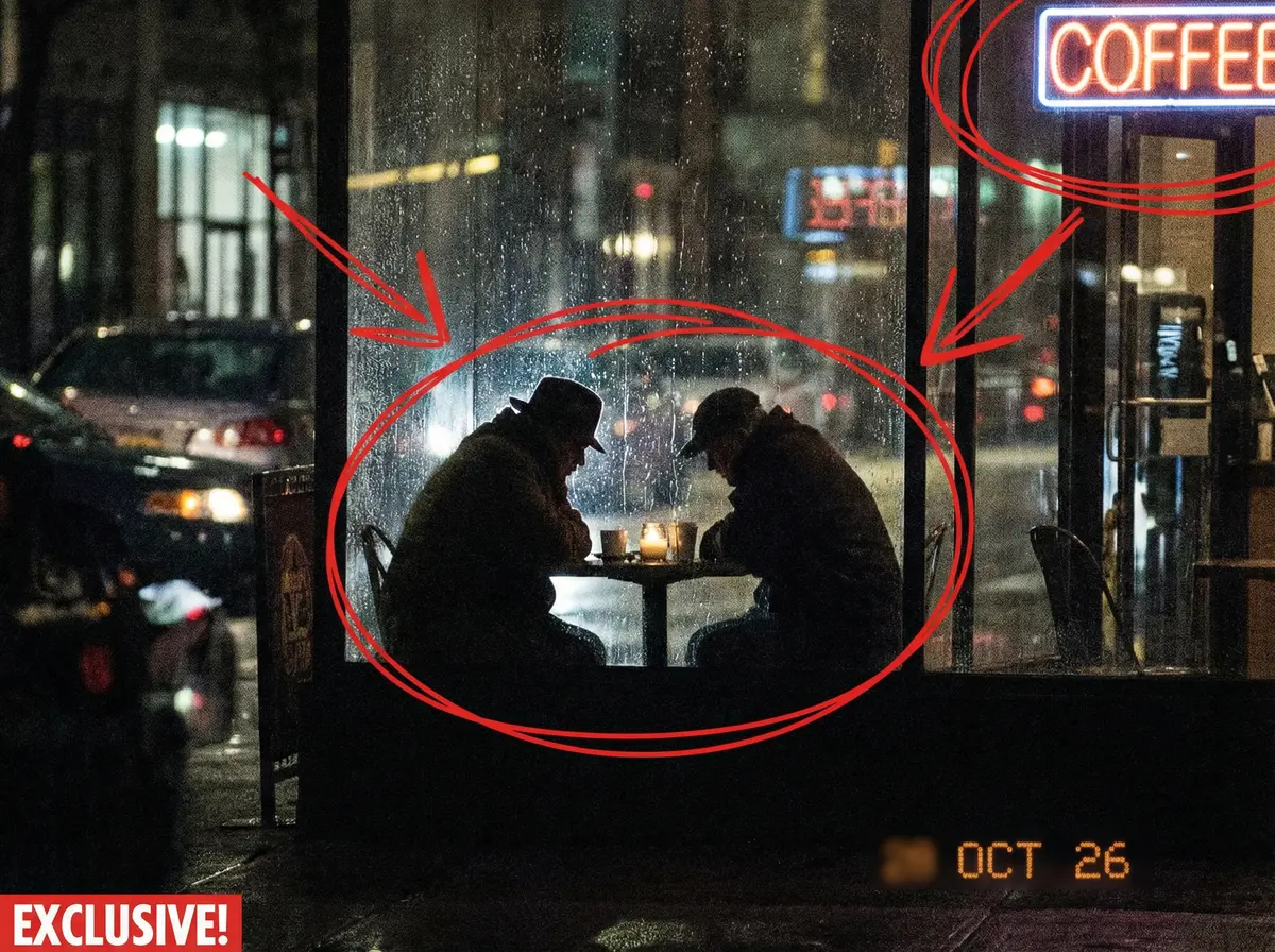 最新黑料 深夜咖啡馆密会现场照